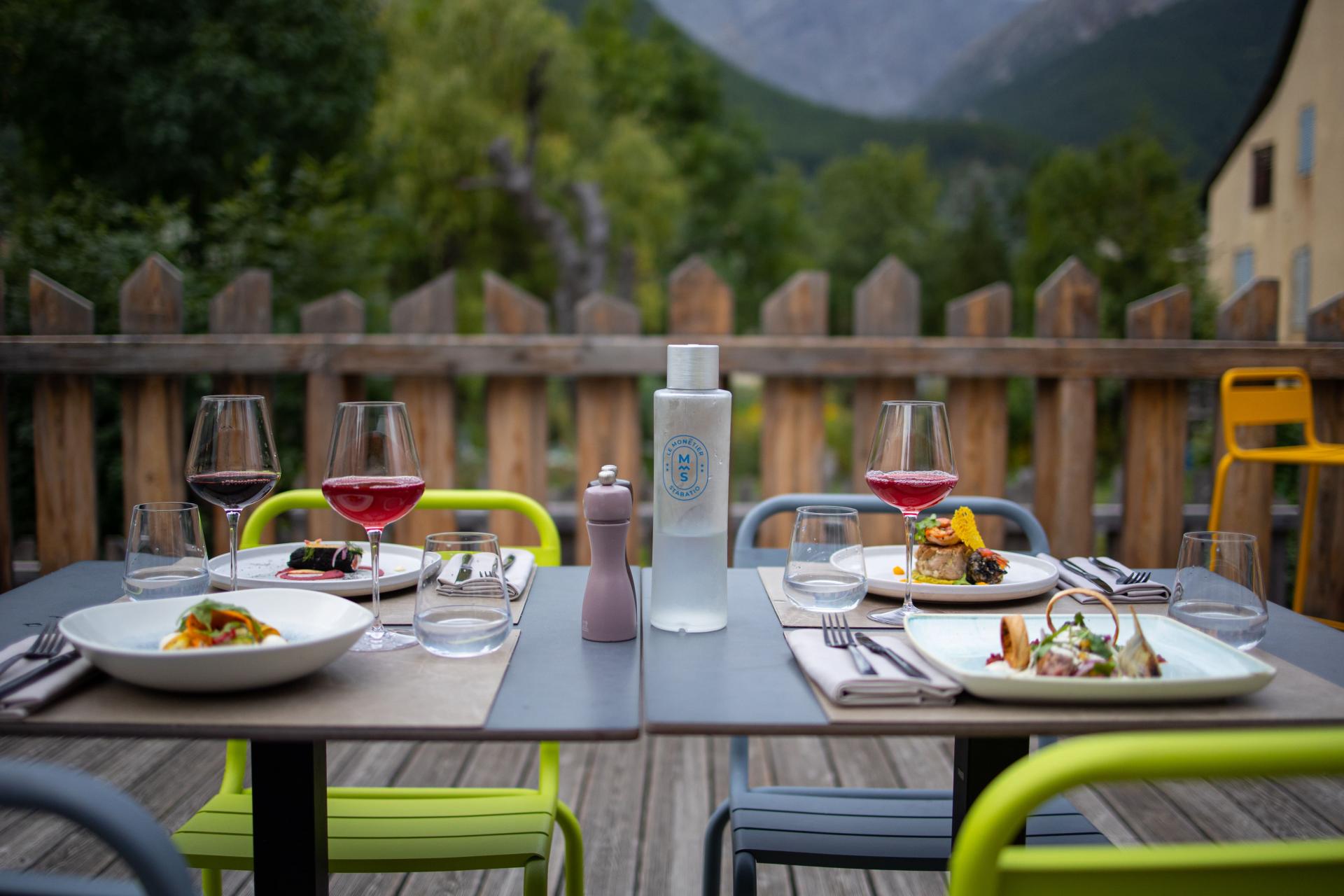 Hôtel Le Monêtier - Stabatio restaurant